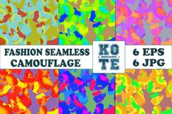 6 Seamless Fashion Camouflage Product Image 1