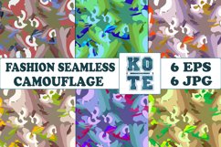 6 Seamless Fashion Camouflage Product Image 1
