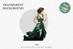 Fashion Lady Art Deco Royal Vintage Women PNG Romantic Girl Victorian Flower Transparent junk journal collage scrapbooking designs sublimation printable files watercolor antique romantic girl illustration Art deco, Victorian Lady Clipart, Royal Women PNG