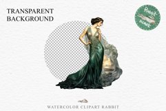 Fashion Lady Art Deco Royal Vintage Women PNG Romantic Girl Victorian Flower Transparent junk journal collage scrapbooking designs sublimation printable files watercolor antique romantic girl illustration Art deco, Victorian Lady Clipart, Royal Women PNG