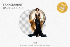 Fashion Lady Art Deco Royal Vintage Women PNG Romantic Girl Victorian Flower Transparent junk journal collage scrapbooking designs sublimation printable files watercolor antique romantic girl illustration Art deco, Victorian Lady Clipart, Royal Women PNG