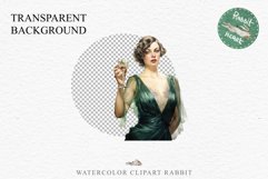 Fashion Lady Art Deco Royal Vintage Women PNG Romantic Girl Victorian Flower Transparent junk journal collage scrapbooking designs sublimation printable files watercolor antique romantic girl illustration Art deco, Victorian Lady Clipart, Royal Women PNG