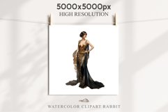 Fashion Lady Art Deco Royal Vintage Women PNG Romantic Girl Victorian Flower Transparent junk journal collage scrapbooking designs sublimation printable files watercolor antique romantic girl illustration Art deco, Victorian Lady Clipart, Royal Women PNG