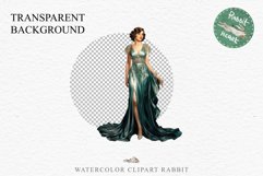 Fashion Lady Art Deco Royal Vintage Women PNG Romantic Girl Victorian Flower Transparent junk journal collage scrapbooking designs sublimation printable files watercolor antique romantic girl illustration Art deco, Victorian Lady Clipart, Royal Women PNG
