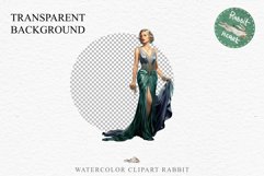 Fashion Lady Art Deco Royal Vintage Women PNG Romantic Girl Victorian Flower Transparent junk journal collage scrapbooking designs sublimation printable files watercolor antique romantic girl illustration Art deco, Victorian Lady Clipart, Royal Women PNG