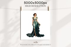 Fashion Lady Art Deco Royal Vintage Women PNG Romantic Girl Victorian Flower Transparent junk journal collage scrapbooking designs sublimation printable files watercolor antique romantic girl illustration Art deco, Victorian Lady Clipart, Royal Women PNG