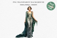 Fashion Lady Art Deco Royal Vintage Women PNG Romantic Girl Victorian Flower Transparent junk journal collage scrapbooking designs sublimation printable files watercolor antique romantic girl illustration Art deco, Victorian Lady Clipart, Royal Women PNG