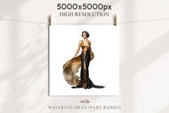 Fashion Lady Art Deco Royal Vintage Women PNG Romantic Girl Victorian Flower Transparent junk journal collage scrapbooking designs sublimation printable files watercolor antique romantic girl illustration Art deco, Victorian Lady Clipart, Royal Women PNG