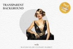 Fashion Lady Art Deco Royal Vintage Women PNG Romantic Girl Victorian Flower Transparent junk journal collage scrapbooking designs sublimation printable files watercolor antique romantic girl illustration Art deco, Victorian Lady Clipart, Royal Women PNG