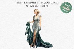 Fashion Lady Art Deco Royal Vintage Women PNG Romantic Girl Victorian Flower Transparent junk journal collage scrapbooking designs sublimation printable files watercolor antique romantic girl illustration Art deco, Victorian Lady Clipart, Royal Women PNG