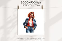 Fashion Lady Pin up Jeans Vintage Women PNG Romantic Girl Victorian Flower Transparent junk journal collage scrapbooking designs sublimation printable files watercolor antique romantic girl illustration paper craft, Victorian Lady Clipart, Royal Women PNG