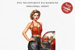 Fashion Lady Pin up Jeans Vintage Women PNG Romantic Girl Victorian Flower Transparent junk journal collage scrapbooking designs sublimation printable files watercolor antique romantic girl illustration paper craft, Victorian Lady Clipart, Royal Women PNG