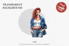 Fashion Lady Pin up Jeans Vintage Women PNG Romantic Girl Victorian Flower Transparent junk journal collage scrapbooking designs sublimation printable files watercolor antique romantic girl illustration paper craft, Victorian Lady Clipart, Royal Women PNG