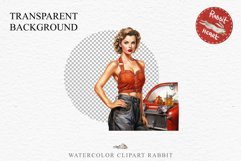 Fashion Lady Pin up Jeans Vintage Women PNG Romantic Girl Victorian Flower Transparent junk journal collage scrapbooking designs sublimation printable files watercolor antique romantic girl illustration paper craft, Victorian Lady Clipart, Royal Women PNG