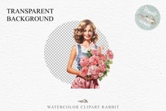 Fashion Lady Pin up Royal Vintage Women PNG Romantic Girl Victorian Flower Transparent junk journal collage scrapbooking designs sublimation printable files  watercolor antique romantic girl illustration paper craft, Victorian Lady Clipart, Royal Women PN