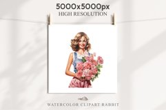 Fashion Lady Pin up Royal Vintage Women PNG Romantic Girl Victorian Flower Transparent junk journal collage scrapbooking designs sublimation printable files  watercolor antique romantic girl illustration paper craft, Victorian Lady Clipart, Royal Women PN