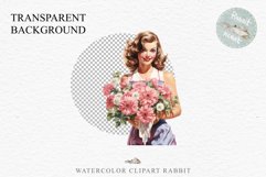 Fashion Lady Pin up Royal Vintage Women PNG Romantic Girl Victorian Flower Transparent junk journal collage scrapbooking designs sublimation printable files  watercolor antique romantic girl illustration paper craft, Victorian Lady Clipart, Royal Women PN