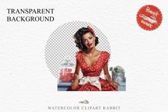 Fashion Lady Pin up Royal Vintage Women PNG Romantic Girl Victorian Flower Transparent junk journal collage scrapbooking designs sublimation printable files  watercolor romantic paper craft, lady pin up royal american vintage house wife Clipart, Royal Wom