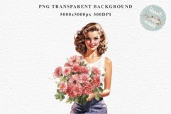 Fashion Lady Pin up Royal Vintage Women PNG Romantic Girl Victorian Flower Transparent junk journal collage scrapbooking designs sublimation printable files  watercolor antique romantic girl illustration paper craft, Victorian Lady Clipart, Royal Women PN