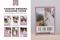 Fashion Wedding Magazine Canva Template Product Image 1