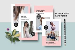 Fashion post card flyer template Product Image 1