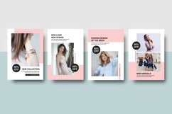 Fashion post card flyer template Product Image 2