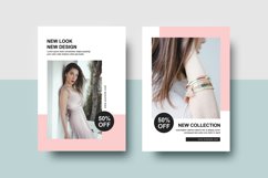 Fashion post card flyer template Product Image 4