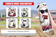 Fashionable Ghosts Tumbler Product Image 1