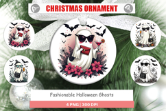 Fashionable Ghosts Ornament Product Image 1