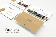 Fashione Power Point Template Product Image 1