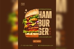 Fast Food Poster Design Template Set 01 Product Image 6
