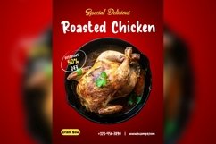 Fast Food Poster Design Template Set 02 Product Image 2