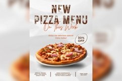 Fast Food Poster Design Template Set 05 Product Image 6