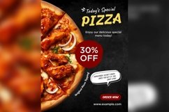 Fast Food Poster Design Template Set 05 Product Image 10