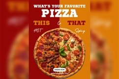 Fast Food Poster Design Template Set 06 Product Image 2
