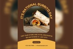 Fast Food Poster Design Template Set 07 Product Image 2