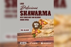 Fast Food Poster Design Template Set 07 Product Image 4