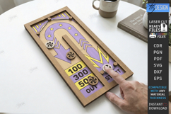 Fast Sling Puck Game Laser Cut | Board Game | Family Games Product Image 1