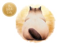 Siamese Cats Clipart Set - 25 .PNG Files Product Image 2