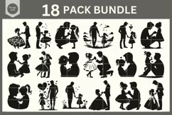 Father and Daughter Svg, Father and Child Svg, Father's Day Product Image 6