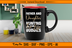 Father Daughter Hunting SVG Partners For Life Design Product Image 3