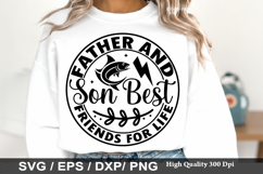 Fishing Dad Shirt SVG Bundle - Fishing Dad Shirt SVG Design Product Image 4