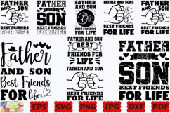 Father And Son Best Friends For Life SVG |Father And Son SVG Product Image 3
