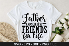 Father&#039;s Day SVG Design - Father and son best friend for Product Image 5