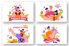 8 Happy Fathers Day Illustration Product Image 2