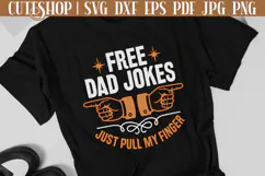 Fathers Day Shirt SVG - Funny Fathers Day SVG | Dad Joke SVG Product Image 2