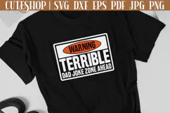 Fathers Day Shirt SVG - Funny Fathers Day SVG | Dad Joke SVG Product Image 5