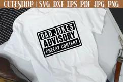 Fathers Day Shirt SVG - Funny Fathers Day SVG | Dad Joke SVG Product Image 2