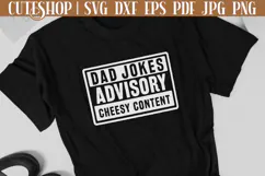 Fathers Day Shirt SVG - Funny Fathers Day SVG | Dad Joke SVG Product Image 3