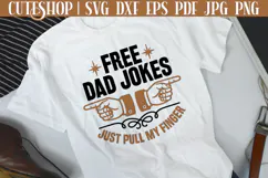 Fathers Day Shirt SVG - Funny Fathers Day SVG | Dad Joke SVG Product Image 1